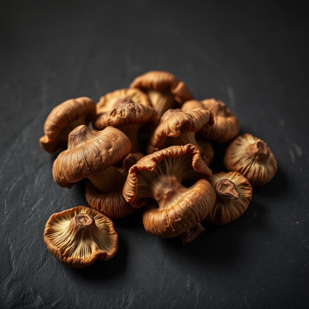 Cogumelo shiitake desidratado premium